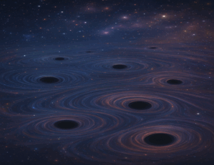 Το Σύμπαν ως «ελβετικό τυρί»: πώς οι μαύρες τρύπες ίσως προκαλούν τη διαστολή του